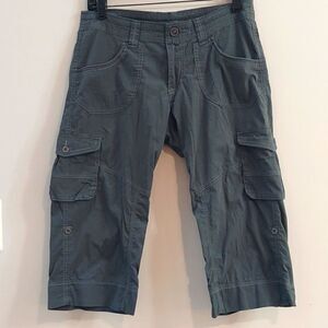 Kuhl Olive Cargo Shorts Sz 6